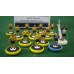 Subbuteo Andrew Table Soccer AEK 1985-1986 on Lightweight Bases